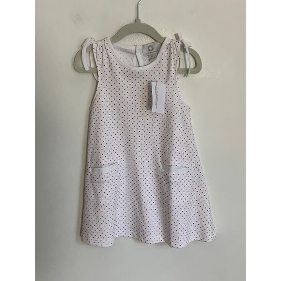 The Proper Peony Pima Girls Dottie Sleeveless Dress NWT size 2T - Picture 4 of 6